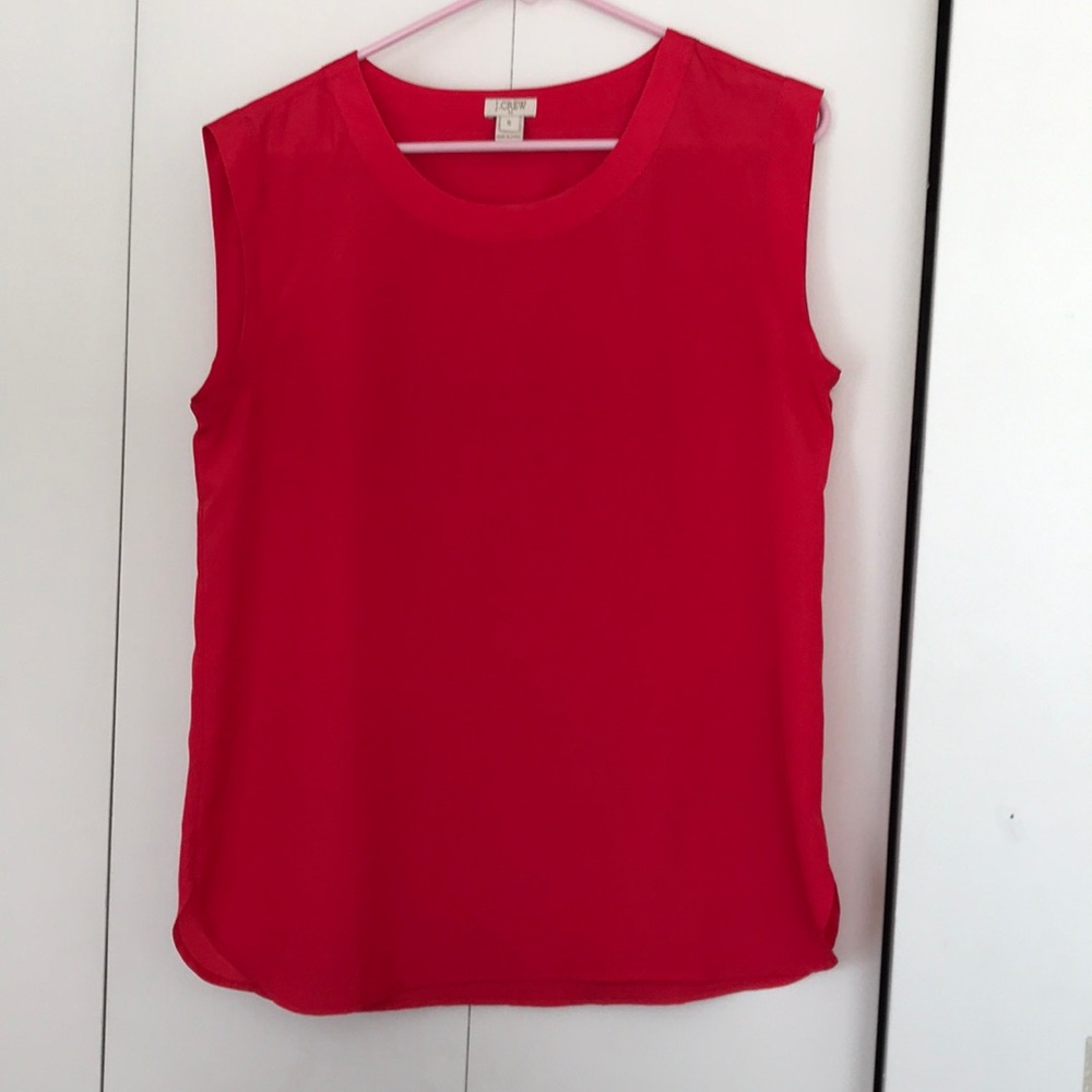 J. Crew Sleeveless Blouse